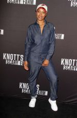 KEKE PALMER at Knott’s Scary Farm Opening Night in Buena Patk 09/30/2016