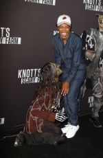 KEKE PALMER at Knott’s Scary Farm Opening Night in Buena Patk 09/30/2016