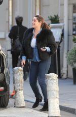 KELLY BROOK Out and About in Paris 10/06/2016