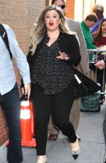 KELLY CLARKSON at The View Studios in New York 10/05/2016