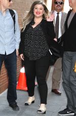 KELLY CLARKSON at The View Studios in New York 10/05/2016
