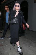 KELLY OSBOURNE Leaves a Dinner in West Hollywood 10/07/2016