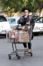 KELLY OSBOURNE Out Shopping in Beverly Hills 10/15/2016