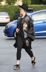 KELLY OSBOURNE Out Shopping in Beverly Hills 10/15/2016