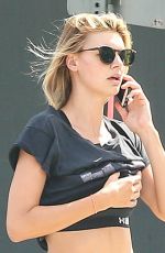 KELLY ROHRBACH Leaves Pilates Class in West Hollywood 10/07/2016