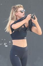KELLY ROHRBACH Leaves Pilates Class in West Hollywood 10/07/2016