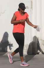 KELLY ROWLAND Out and About in Los Angeles 10/22/2016
