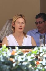KELLY RUTHERFORD Out for Lunch in Beverly Hills 10/07/2016