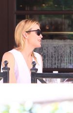KELLY RUTHERFORD Out for Lunch in Beverly Hills 10/07/2016