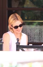 KELLY RUTHERFORD Out for Lunch in Beverly Hills 10/07/2016