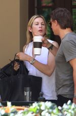 KELLY RUTHERFORD Out for Lunch in Beverly Hills 10/07/2016
