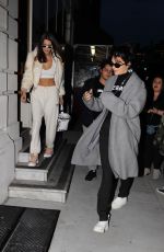 KENDALL JENNER and BELLA HADID Out for Dinner in New York 09/29/2016