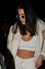 KENDALL JENNER and BELLA HADID Out for Dinner in New York 09/29/2016