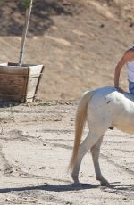 KENDALL JENNER at Horseback Riding in Santa Clarita 10/21/2016