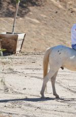 KENDALL JENNER at Horseback Riding in Santa Clarita 10/21/2016