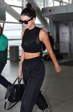 KENDALL JENNER at JFK Airport in New York 09/30/2016