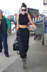 KENDALL JENNER at JFK Airport in New York 09/30/2016