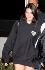 KENDALL JENNER at The Yeezy Tour Concert in Los Angeles 10/25/2016