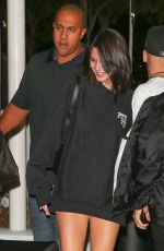 KENDALL JENNER at The Yeezy Tour Concert in Los Angeles 10/25/2016