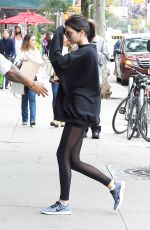 KENDALL JENNER Leaves a Gym in New York 09/29/2016