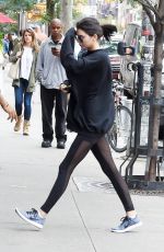 KENDALL JENNER Leaves a Gym in New York 09/29/2016