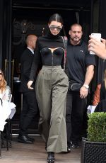 KENDALL JENNER Out and About in Paris 10/02/2016