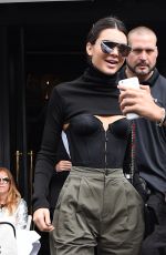 KENDALL JENNER Out and About in Paris 10/02/2016