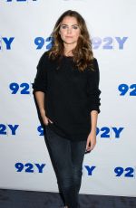 KERI RUSSELL at An Evening with 'The Americans' at the 92Y in New Yotk10/30/16