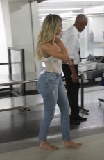 KHLOE KARDASHIAN at Los Angeles International Airport 09/29/2016