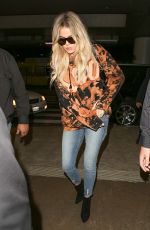 KHLOE KARDASHIAN at Los Angeles International Airport 10/06/2016