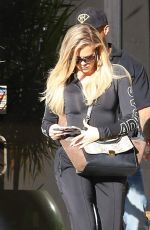 KHLOE KARDASHIAN Leaves a Studio in Los Angeles 10/03/2016