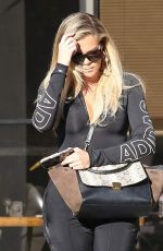 KHLOE KARDASHIAN Leaves a Studio in Los Angeles 10/03/2016