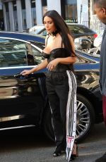KIM KARDASHIAN Arrives at Givenchy Offices in Paris 09/29/2016