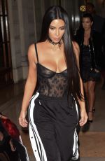 KIM KARDASHIAN Arrives at Givenchy Offices in Paris 09/29/2016