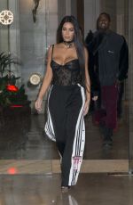 KIM KARDASHIAN Arrives at Givenchy Offices in Paris 09/29/2016