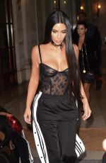 KIM KARDASHIAN Arrives at Givenchy Offices in Paris 09/29/2016