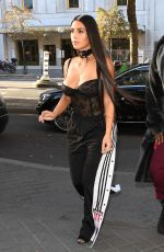 KIM KARDASHIAN Arrives at Givenchy Offices in Paris 09/29/2016
