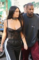 KIM KARDASHIAN Arrives at Givenchy Offices in Paris 09/29/2016