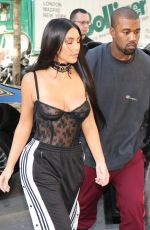 KIM KARDASHIAN Arrives at Givenchy Offices in Paris 09/29/2016