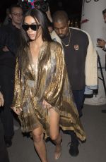 KIM KARDASHIAN at Balmain Aftershow Party in Paris 09/29/2016