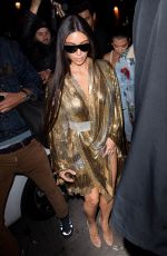KIM KARDASHIAN at Balmain Aftershow Party in Paris 09/29/2016