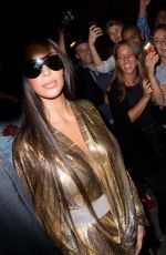 KIM KARDASHIAN at Balmain Aftershow Party in Paris 09/29/2016