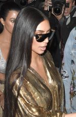 KIM KARDASHIAN at Balmain Aftershow Party in Paris 09/29/2016