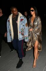 KIM KARDASHIAN at Balmain Aftershow Party in Paris 09/29/2016