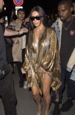 KIM KARDASHIAN at Balmain Aftershow Party in Paris 09/29/2016