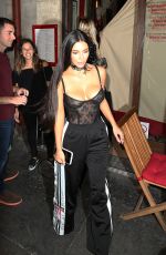 KIM KARDASHIAN at Ferdi Restaurant in Paris 09/29/2016