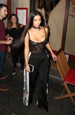 KIM KARDASHIAN at Ferdi Restaurant in Paris 09/29/2016