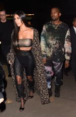 KIM KARDASHIAN at Off-white Fashion Show in Paris 09/29/2016