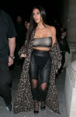 KIM KARDASHIAN at Off-white Fashion Show in Paris 09/29/2016