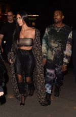 KIM KARDASHIAN at Off-white Fashion Show in Paris 09/29/2016